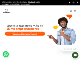 'emprende.cl' screenshot