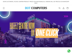 DOT COMPUTERS homepage screenshot