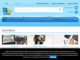 'mojkvart.hr' screenshot