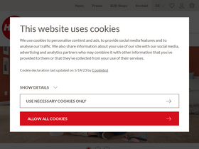 'hailo.de' screenshot