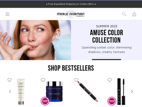 'merlenorman.com' screenshot