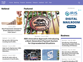 'youthlegal.in' screenshot