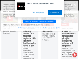 'psnews.ro' screenshot