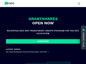 'neo.org' screenshot