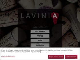 'lavinia.com' screenshot