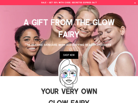 'theglowfairy.com' screenshot