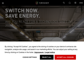 'trilux.com' screenshot