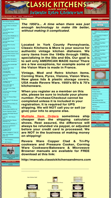 classickitchensandmore.com