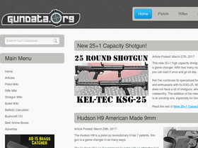 'gundata.org' screenshot