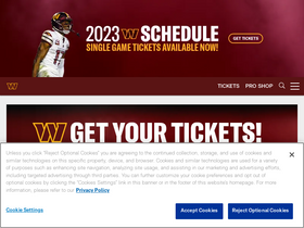 'commanders.com' screenshot