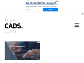'freecads.com' screenshot