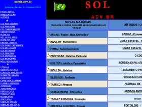 'soleis.adv.br' screenshot