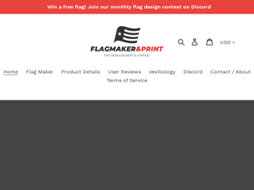 'flagmaker-print.com' screenshot