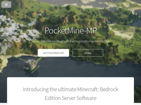 'pmmp.io' screenshot