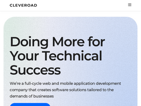 'cleveroad.com' screenshot