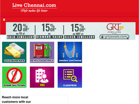 'livechennai.com' screenshot