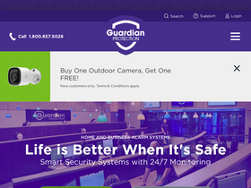 'guardianprotection.com' screenshot