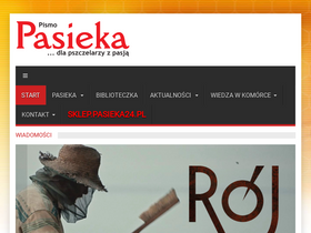 'pasieka24.pl' screenshot