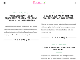 'cintalia.com' screenshot