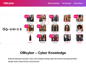 'omcyber.com' screenshot