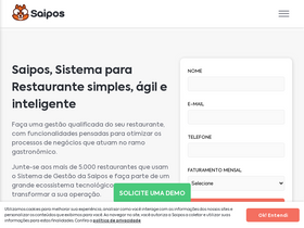 'saipos.com' screenshot