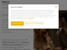 'whirlpool.eu' screenshot