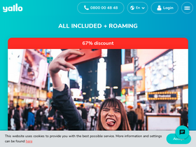 'yallo.ch' screenshot