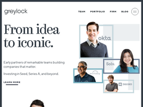 'greylock.com' screenshot