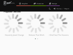 'epiknovel.com' screenshot
