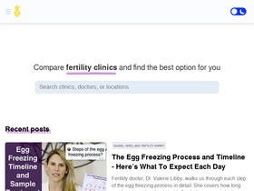 'fertilityspace.io' screenshot