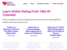 'boostmatches.com' screenshot