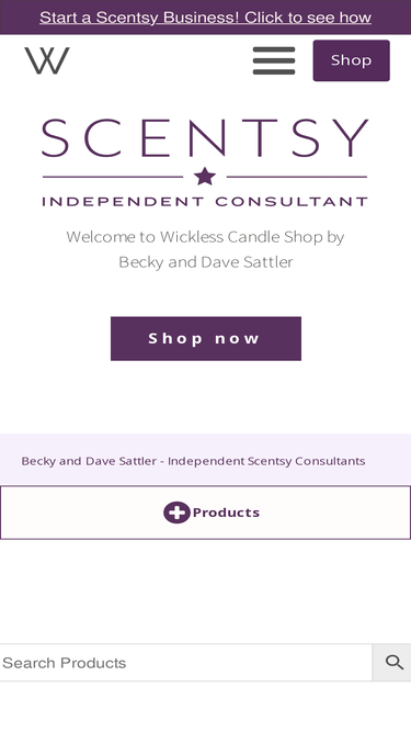 wicklesscandleshop.com