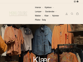 manycolors.no homepage screenshot