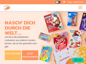 'vernaschediewelt.com' screenshot