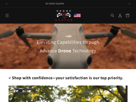 Drone Doctor homepage screenshot