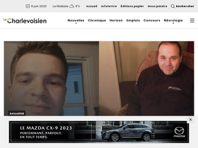'lecharlevoisien.com' screenshot