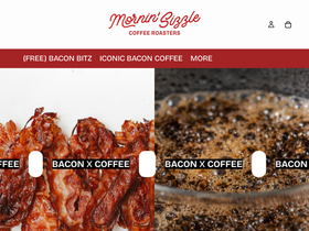 drinkbaconcoffee.com homepage screenshot