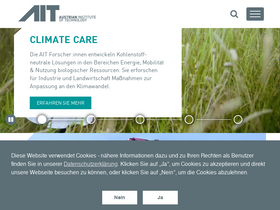 'ait.ac.at' screenshot