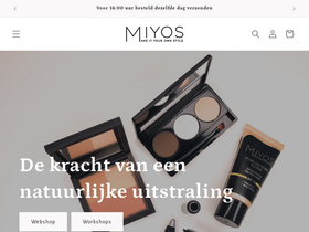 Miyos homepage screenshot