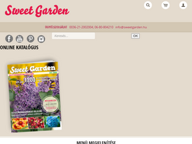 'sweetgarden.hu' screenshot
