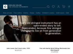 'corilon.com' screenshot