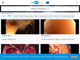 'medtube.pl' screenshot
