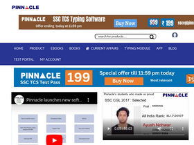 'ssccglpinnacle.com' screenshot