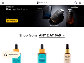 'discoverpilgrim.com' screenshot