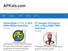 'apkals.com' screenshot