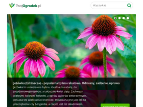 'twojogrodek.pl' screenshot
