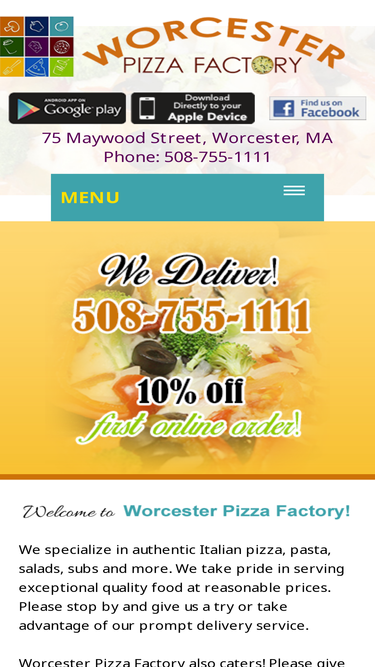 worcesterpizzafactory.com