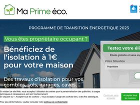 'ma-prime-eco.fr' screenshot