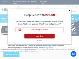 'thecpapshop.com' screenshot