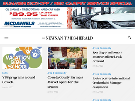 'times-herald.com' screenshot